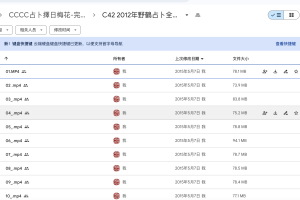 C42陳巃羽-2012年野鶴占卜全書、易隱卦例透解函授課程24講視頻，沒講義，（可雲端下載或燒錄usb隨身碟寄到超商便利店貨到付款）看完此課程，是對文王圣卦師資班課程以及應期課程的深入加強，相信您學習過之後，必將有更大提高。 總共講解